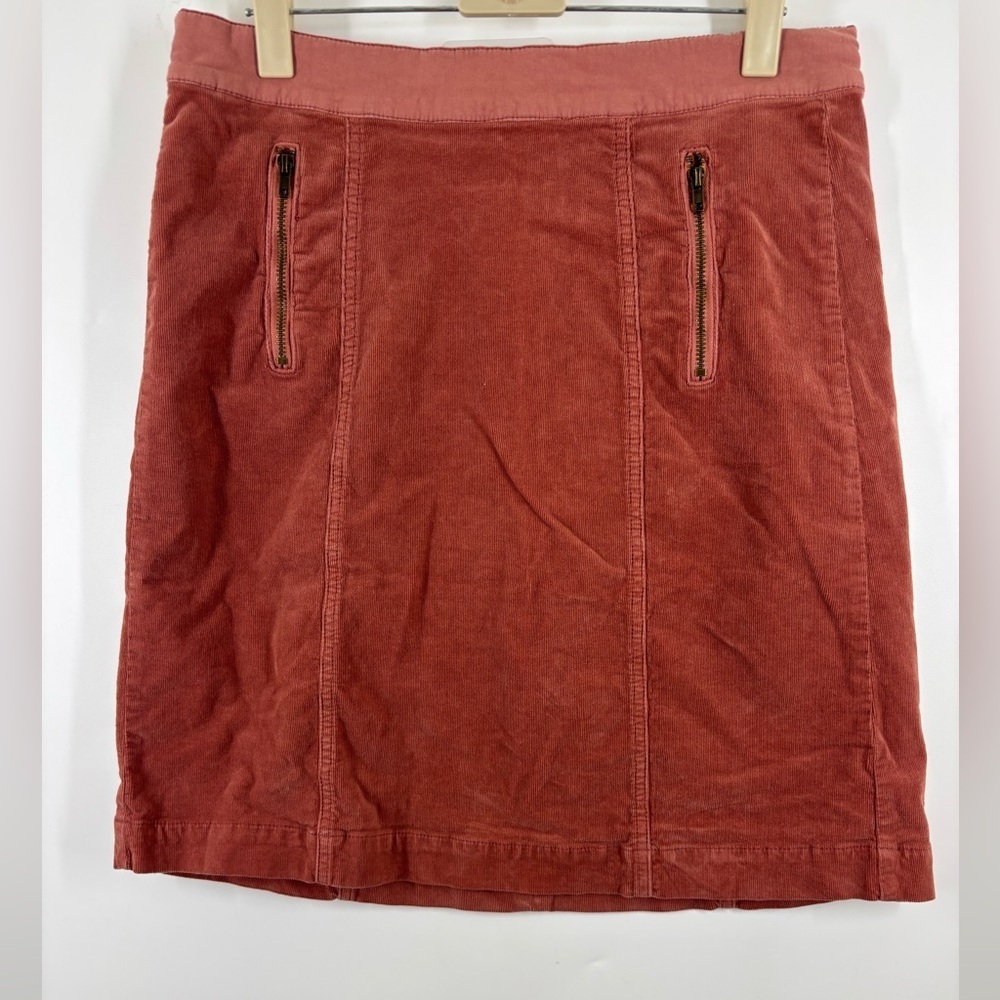KUT Corduroy‎ A-Line Rose Mauve Pink Skirt 4